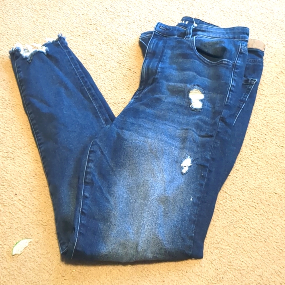 American Eagle Blue jeans size 14